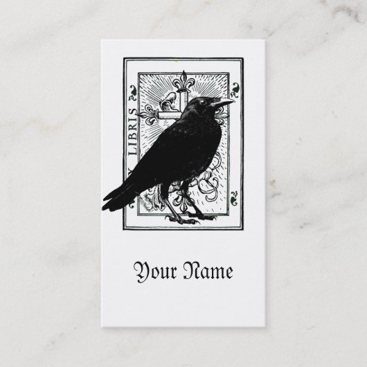 Visite Carte de profil Raven (Devant)