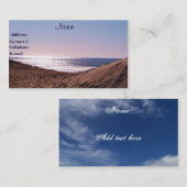 Visite Carte de profil Relax_ (Devant / Derrière)