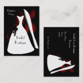 Visite Carte de profil Robe de mariée Boutique Entreprise (Devant / Derrière)