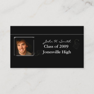 Visite Carte de profil senior avec vos photos
