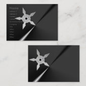 Visite Carte de profil Shuriken (Devant / Derrière)