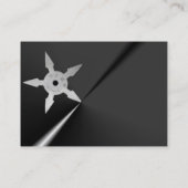 Visite Carte de profil Shuriken (Dos)