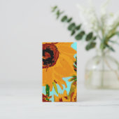 Visite Carte de profil Sunflower (Debout devant)