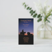 Visite Carte de profil Sunset (Debout devant)