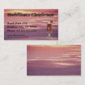 Visite Carte de profil Sunset #2 (Devant / Derrière)