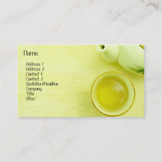 Visite Carte de profil Tea