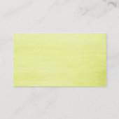 Visite Carte de profil Tea (Dos)