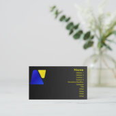 Visite Carte de profil Trapezoid (Debout devant)