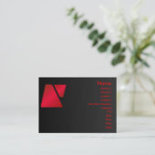 Visite Carte de profil Trapezoid (Debout devant)