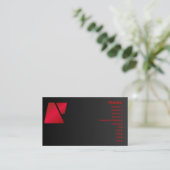 Visite Carte de profil Trapezoid (Debout devant)