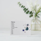 Visite Carte de profil Verdi Abstraite (Debout devant)