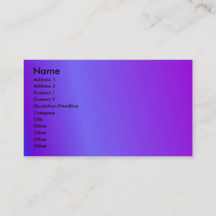 Visite Carte de profil Violet