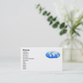 Visite Carte de profil World Map (Debout devant)