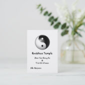 Visite Carte de profil Yin et Yang (Debout devant)
