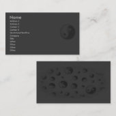 Visite Carte de profil Yin Yang (Devant / Derrière)