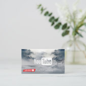 Visite Carte de publicité de canal (Debout devant)