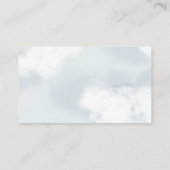 Visite Carte de rabat Eucalyptus Vert Insertion (Dos)