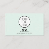 Visite Carte de rappel de rendez-vous Spa du salon de Par (Dos)