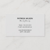 Visite Carte de recommandation, Référer un ami, Carte de  (Dos)