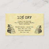 Visite Carte de réduction client personnalisée de la Bout (Dos)