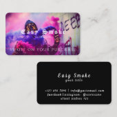 Visite Carte de réduction professionnelle Vape Shop (Devant / Derrière)