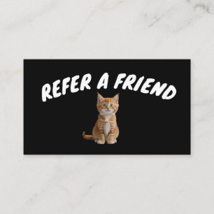 VISITE CARTE DE RÉFÉRENCE CHAT CAT
