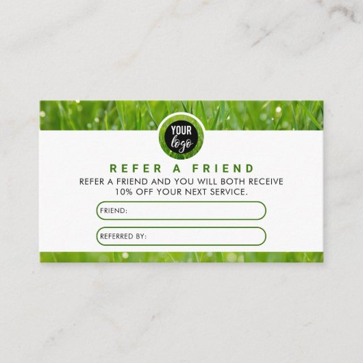 Visite Carte de référence pour le logo d'entreprise d'ent (Devant)