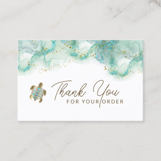 Visite carte de remerciements (Devant)