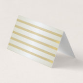 Visite Carte de remerciements dorée moderne (Dos)