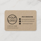 Visite Carte de remerciements personnalisé pour commande (Devant)