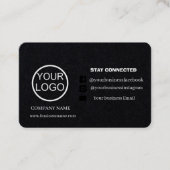 Visite Carte de remerciements personnalisé pour commande  (Devant)