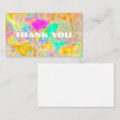 Visite Carte de remerciements personnalisée (Devant / Derrière)