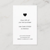 VISITE CARTE DE REMERCIEMENTS PME (Dos)