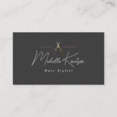 Visite Carte de rendez-vous Brown moderne (Devant)