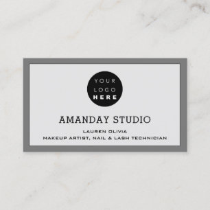 Visite Carte de rendez-vous de maquillage professionnel L