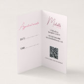 Visite Carte de rendez-vous de Parties scintillant d'icôn (Intérieur)