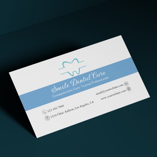 Visite Carte de rendez-vous dentaires