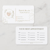 Visite Carte de rendez-vous d'un psychologue inscrit (Devant / Derrière)