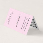 Visite Carte de rendez-vous médecin obstétricien-gynécolo (Devant)