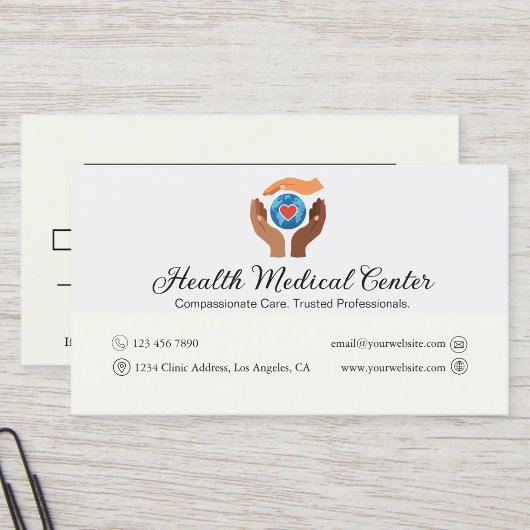 Visite Carte de rendez-vous médicaux