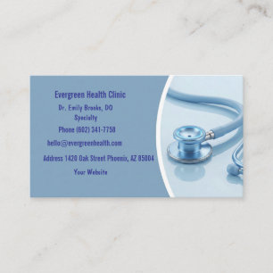 Visite Carte de rendez-vous médicaux professionnelle avec