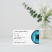 Visite Carte De Rendez-Vous Optométriste Pour Un Médecin  (Debout devant)