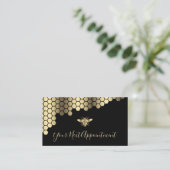 Visite carte de rendez-vous pour abeilles abeilles (Debout devant)