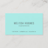 Visite Carte de rendez-vous simple et moderne (Dos)