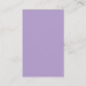 Visite carte de réponse de mariage élégante avec code QR (Dos)