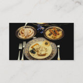 Visite Carte de restauration (Dos)