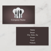 Visite Carte de restauration (Devant / Derrière)