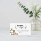 Visite Carte de rousseur de couches pour animaux de bois (Debout devant)