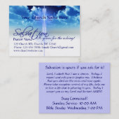 Visite Carte de salut : Vôtre pour demander (Devant / Derrière)