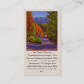 Visite Carte de service funéraire commémorative de bénédi (Devant)